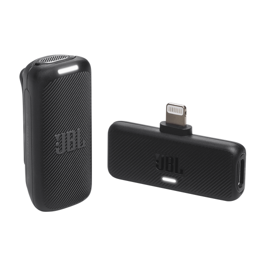 JBL Quantum Stream Wireless Lightning - Black - Wearable wireless streaming microphone for Lightning connection - Back image number null